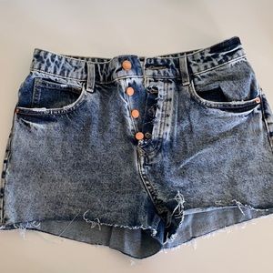 Zara denim shorts